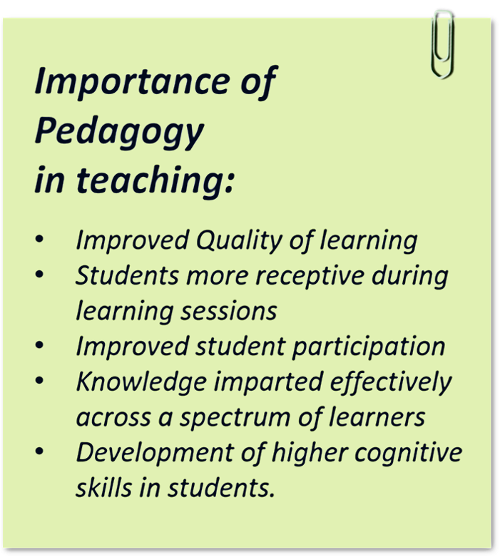 Importance of Pedagogy in Teaching